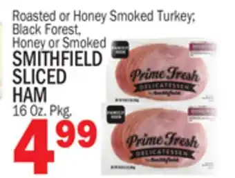 Bravo Supermarkets SMITHFIELD SLICED HAM offer