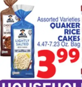 Bravo Supermarkets QUAKER RICE CAKES offer