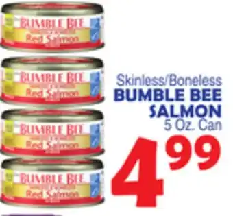 Bravo Supermarkets BUMBLE BEE SALMON offer