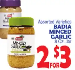 Bravo Supermarkets BADIA MINCED GARLIC offer