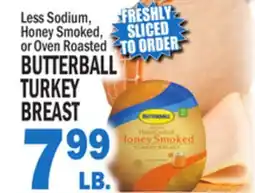 Bravo Supermarkets BUTTERBALL TURKEY BREAST offer