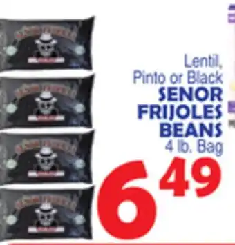 Bravo Supermarkets SENOR FRIJOLES BEANS offer