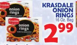 Bravo Supermarkets KRASDALE ONION RINGS offer