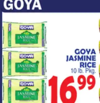 Bravo Supermarkets GOYA JASMINE RICE offer