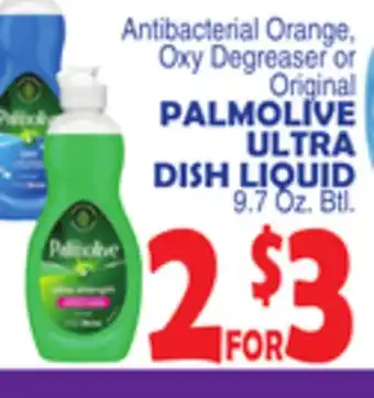 Bravo Supermarkets PALMOLIVE ULTRA DISH LIQUID offer