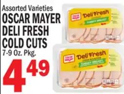 Bravo Supermarkets OSCAR MAYER DELI FRESH COLD CUTS offer