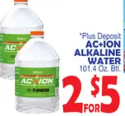 Bravo Supermarkets AC + ION ALKALINE WATER offer