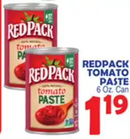 Bravo Supermarkets REDPACK TOMATO PASTE offer