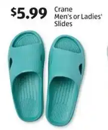 Aldi Crane Men's or Ladies' Slides offer