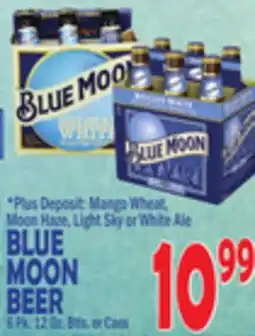 Bravo Supermarkets BLUE MOON BEER offer