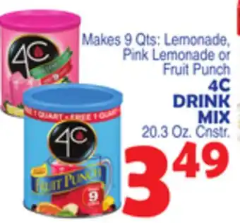 Bravo Supermarkets 4C DRINK MIX offer