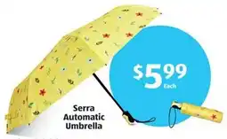 Aldi Serra Automatic Umbrella offer