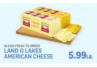 Kings Food Markets LAND O LAKES AMERICAN CHEESE offer