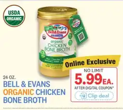 Kings Food Markets BELL & EVANS ORGANIC CHICKEN BONE BROTH offer