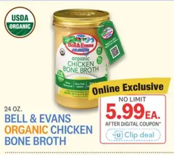 Kings Food Markets BELL & EVANS ORGANIC CHICKEN BONE BROTH offer