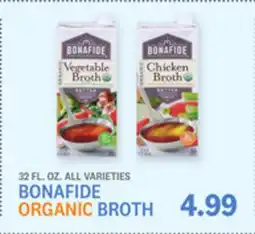 Kings Food Markets BONAFIDE ORGANIC BROTH offer