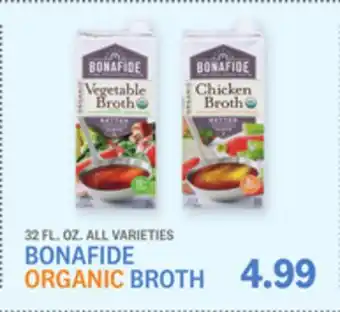 Kings Food Markets BONAFIDE ORGANIC BROTH offer