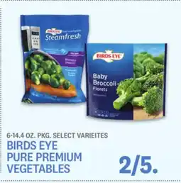 Kings Food Markets BIRDS EYE PURE PREMIUM VEGETABLES offer