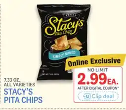 Kings Food Markets STACY'S PITA CHIPS offer