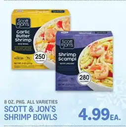 Kings Food Markets SCOTT & JON'S SHRIMP BOWLS offer