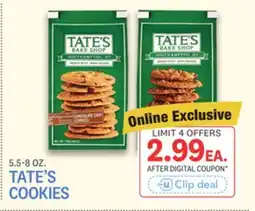 Kings Food Markets TATE'S COOKIES offer