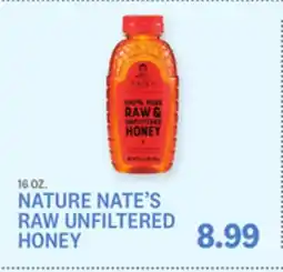 Kings Food Markets NATURE NATE'S RAW UNFILTERED HONEY offer