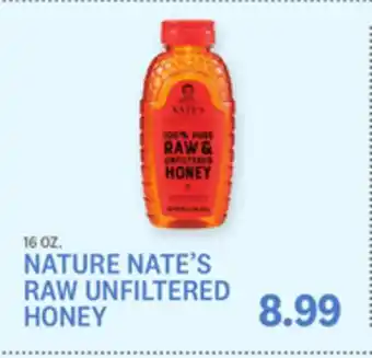 Kings Food Markets NATURE NATE'S RAW UNFILTERED HONEY offer