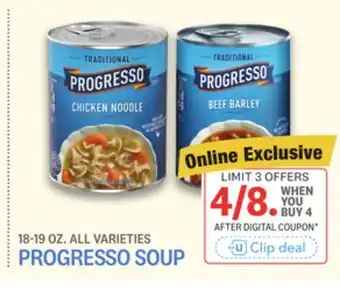 Kings Food Markets PROGRESSO SOUP offer