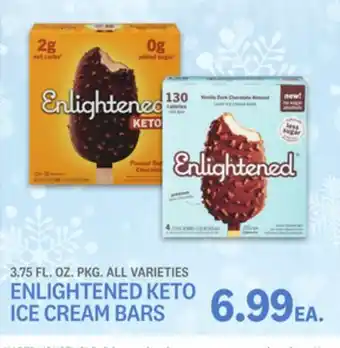 Kings Food Markets ENLIGHTENED KETO ICE CREAM BARS offer