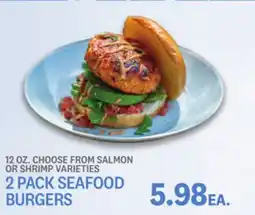 Kings Food Markets 2 PACK SEAFOOD BURGERS offer