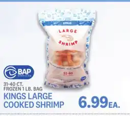 Kings Food Markets KINGS LARGE COOKED SHRIMP offer