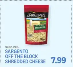 Kings Food Markets SARGENTO OFF THE BLOCK SHREDDED CHEESE offer