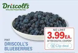 Kings Food Markets DRISCOLL'S BLUEBERRIES offer