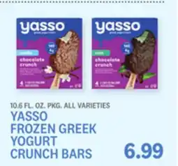 Kings Food Markets YASSO FROZEN GREEK YOGURT CRUNCH BARS offer