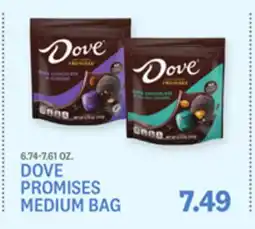 Kings Food Markets DOVE PROMISES MEDIUM BAG offer