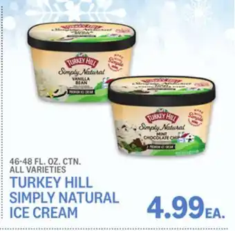 Kings Food Markets TURKEY HILL SIMPLY NATURAL ICE CREAM offer