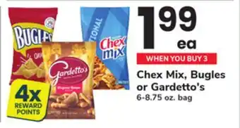 ACME Chex Mix, Bugles or Gardetto's offer