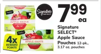 ACME Signature SELECT Apple Sauce Pouches offer