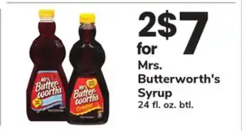 ACME Mrs. Butterworth's Syrup offer