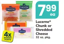 ACME Lucerne Chunk or Shredded Cheese offer