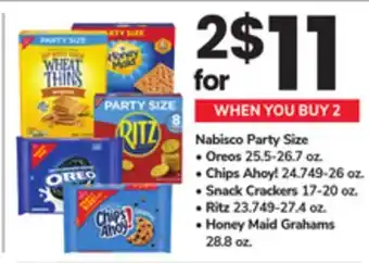 ACME Nabisco Party Size offer