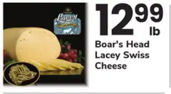 ACME Boar's Head Lacey Swiss Cheese offer