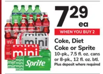 ACME Coke, Diet Coke or Sprite offer