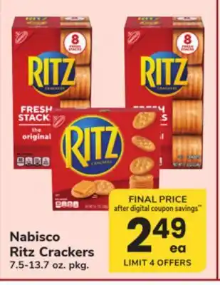 ACME Nabisco Ritz Crackers offer