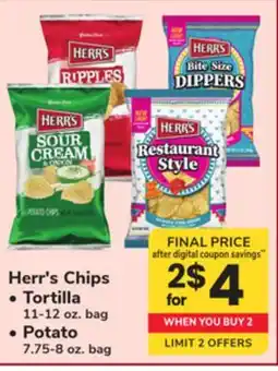 ACME Herr's Chips offer