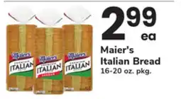 ACME Maier's Italian Bread offer