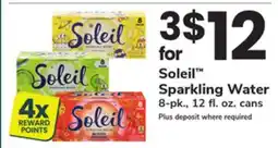 ACME Soleil Sparkling Water offer