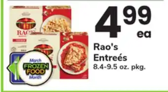 ACME Rao's Entreés offer