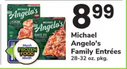 ACME Michael Angelo's Family Entrées offer