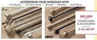 Boscov's CURTAIN RODS & ACCESSORIES offer